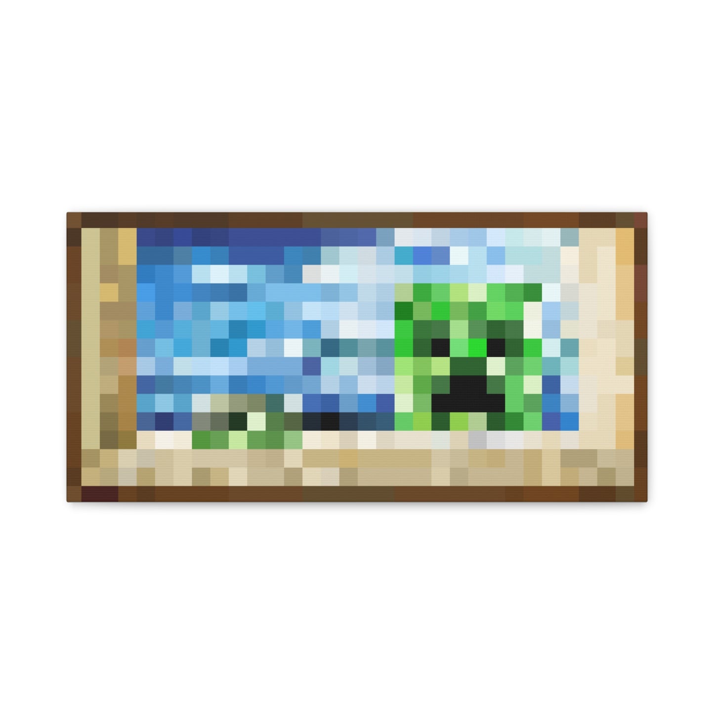 "Creeper" - Minecraft Art